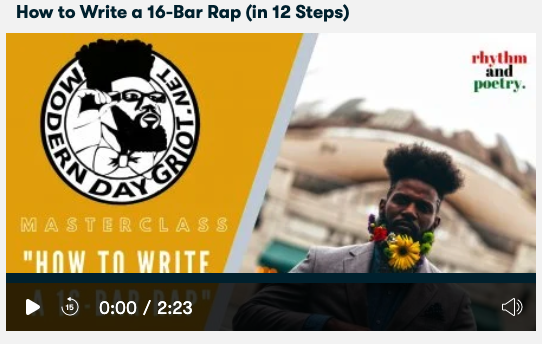 How to Write a 16-Bar Rap (in 12 Steps)