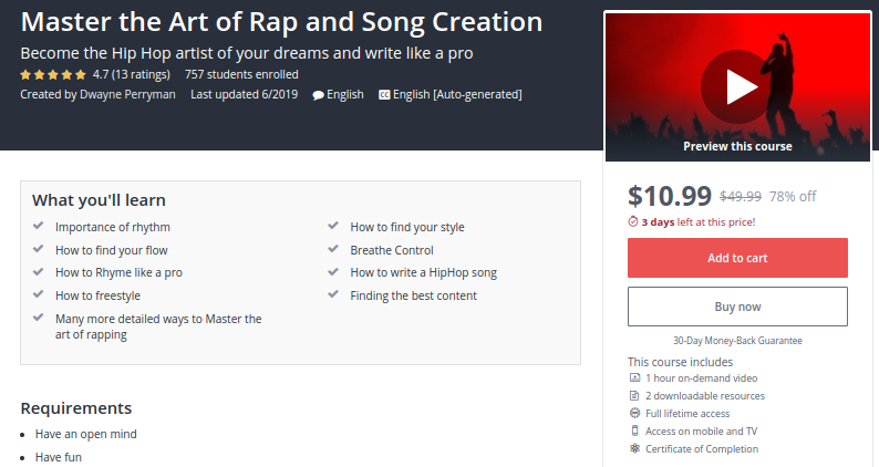 Master the Art of Rap and Song Creation